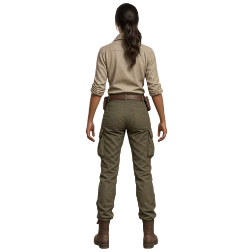 The explorer seen from the back